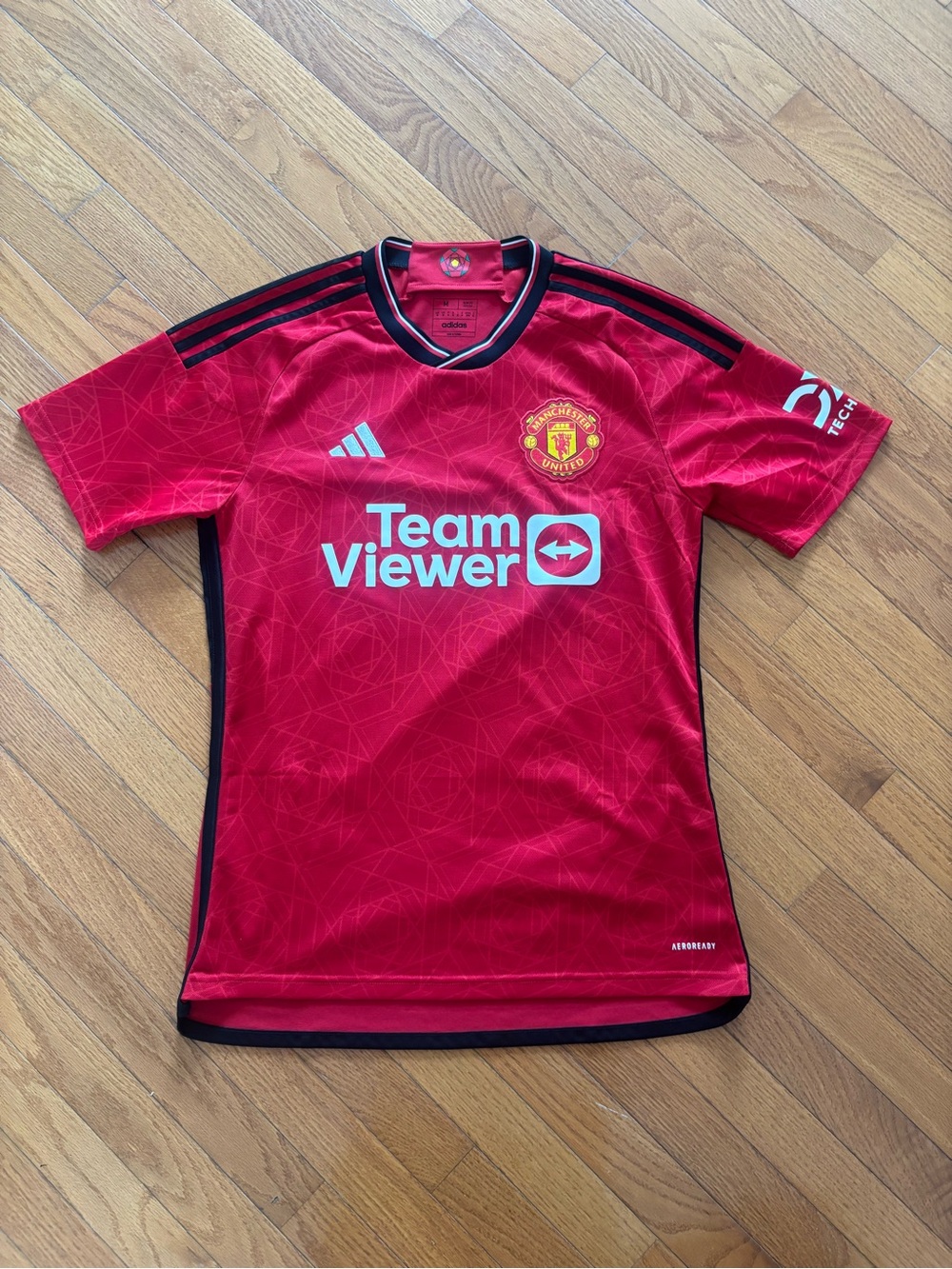 Manchester United 2023/24 Home Jersey by Adidas - Size Medium